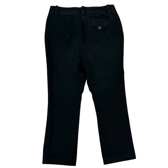 Lauren Ralph Lauren Adelle Black Straight Leg Pants Size 6 - Picture 2 of 9